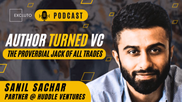 "Author Turned VC The proverbial jack of all trades"