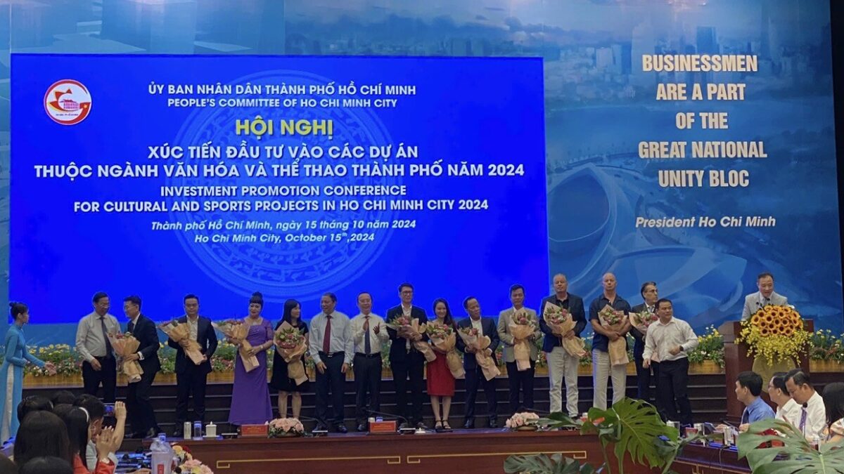 Ho Chi Minh City organizes Conference to promote investment in cultural and sports projects